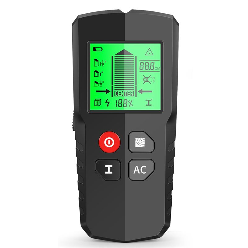 Stud Finder Center Finder Edge - AA94-1 Wandscanner mit Stiftsucher – 5-in-1-Wanddetektor,