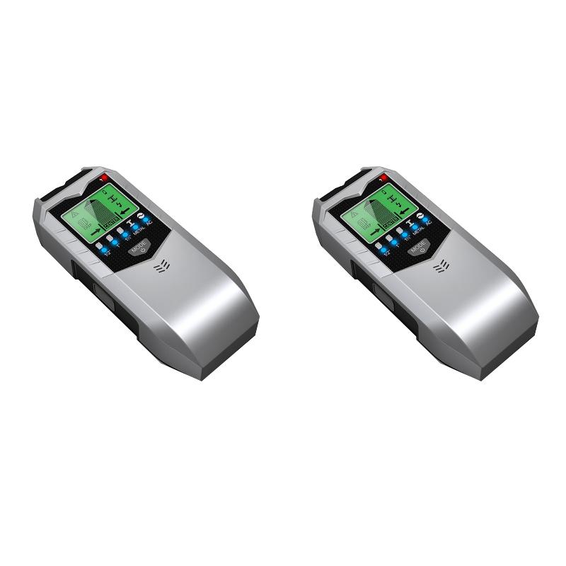 Stud Finder Center Finder Edge - 2er-Pack (5-in-1 Elektronischer Detektor) Wandscanner-Sensor zur