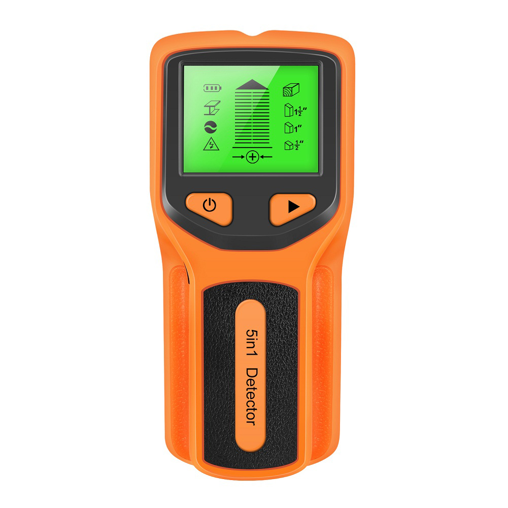 Stud Finder Center Finder Edge - 5-in-1 Elektronischer Balkendetektor mit Hintergrundbeleuchtung, Balkensensor,