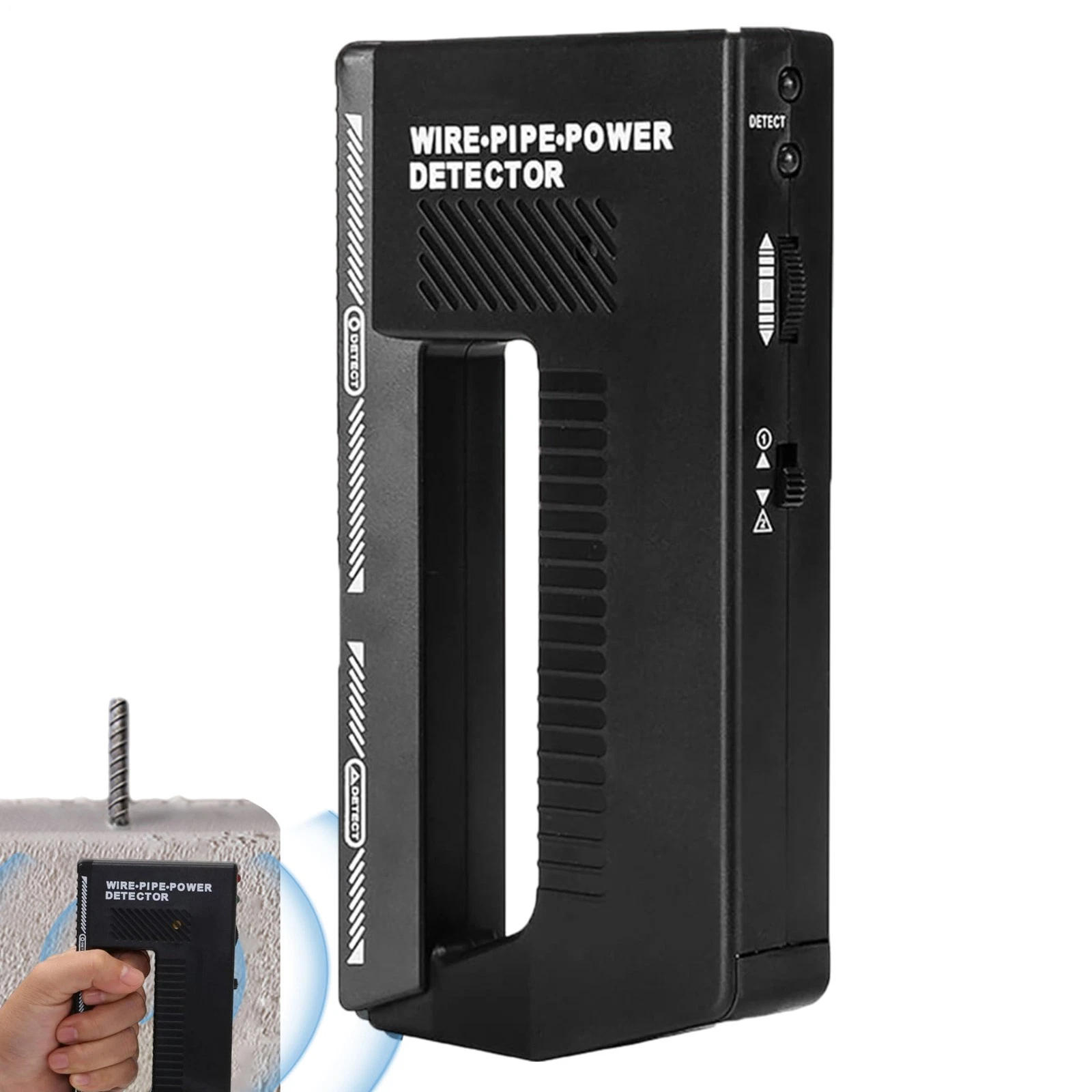 Pipe Detector Wall Scanner - WPP123 Handgehaltener Metalldetektor mit akustischem und