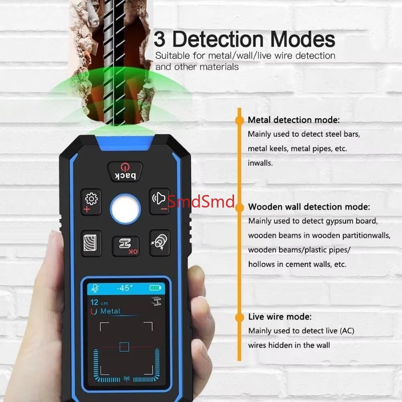NF-518 Professioneller Metalld – Stud Detector With Metal Ac Wire Bewertung und Preis