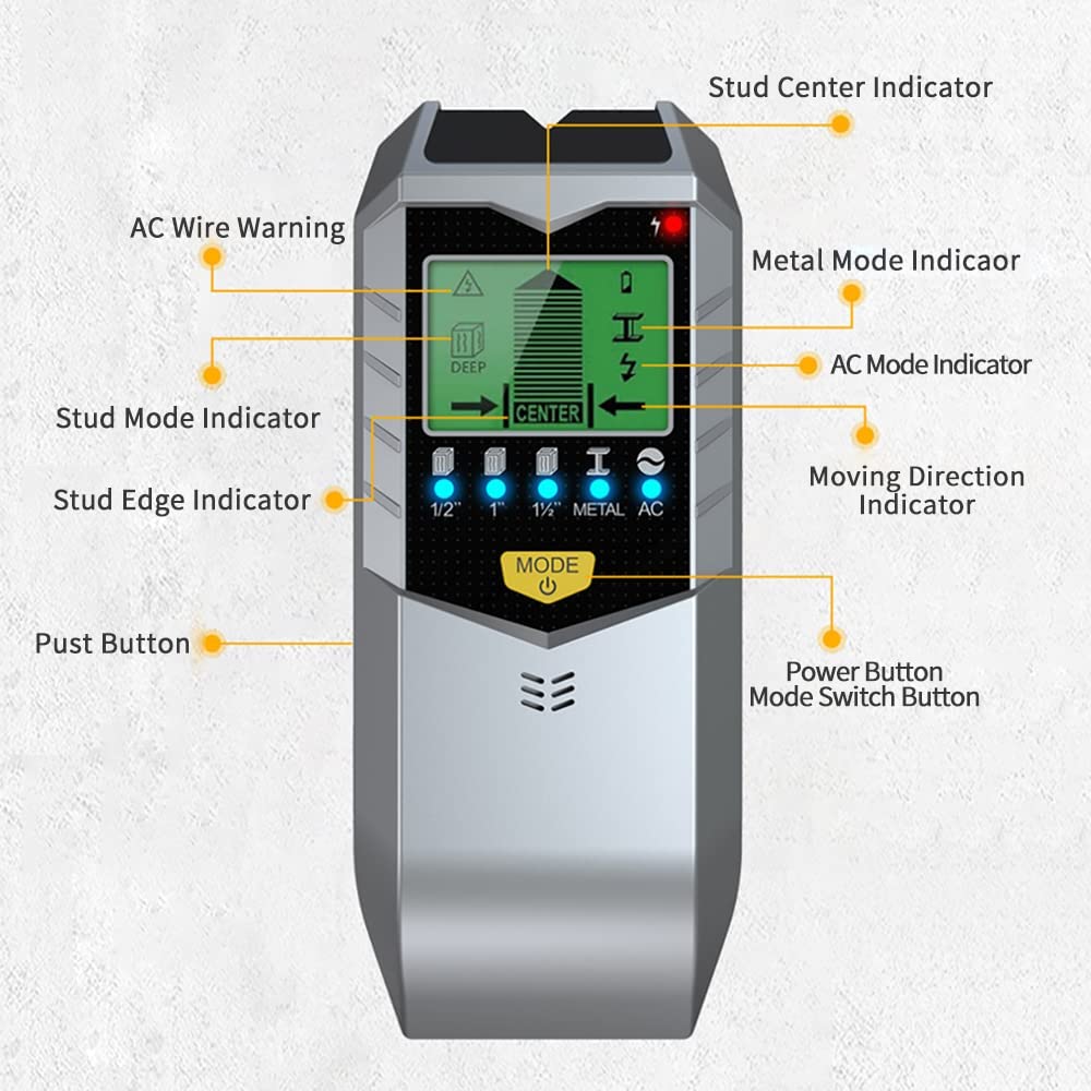 5-in-1 elektronischer Wanddete – Stud Finder Wall Scanner 5 In 1 Bewertung und Preis