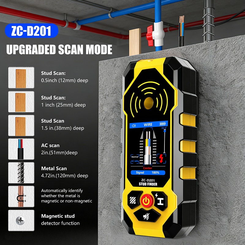 ZC-D201 Stud Finder Wandscanne – Stud Finder Center Finder Edge Bewertung und Preis