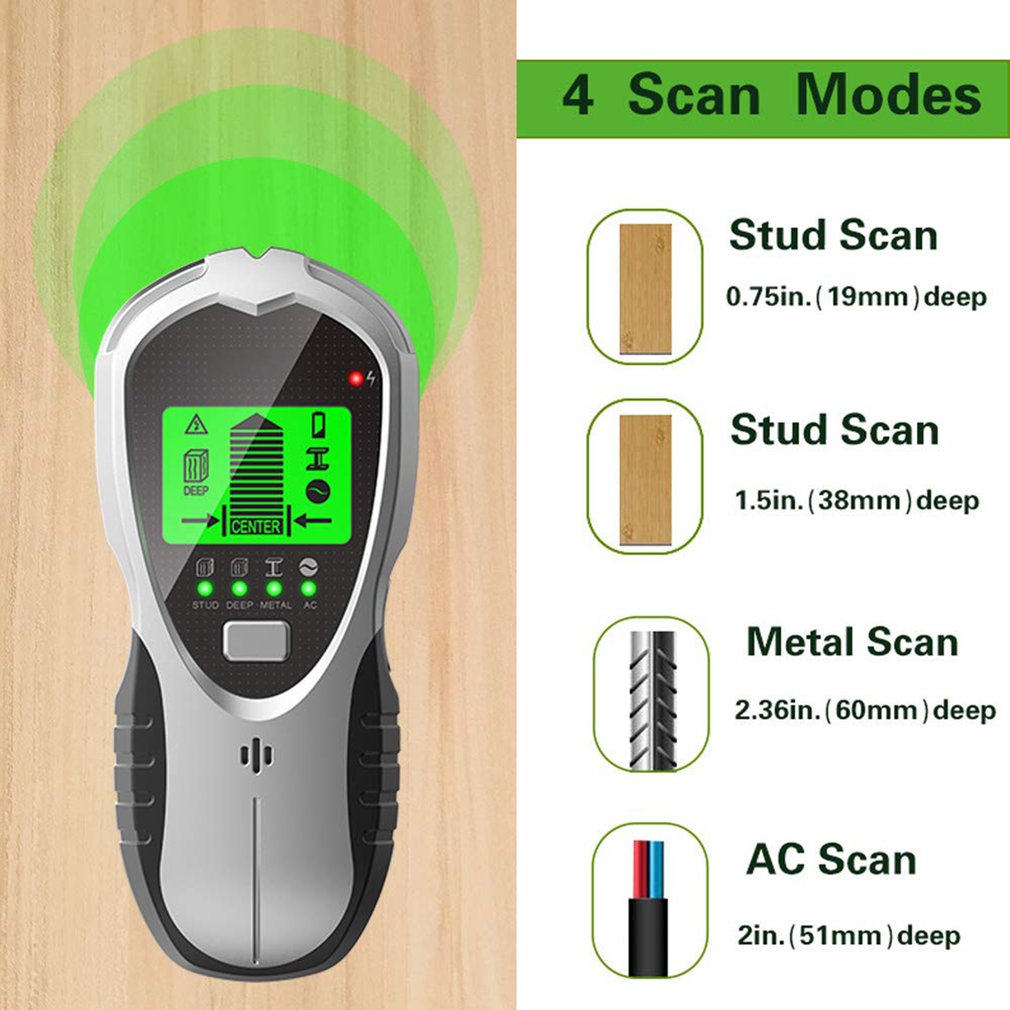 Stud Finder Wandscanner 4-in-1 – Stud Detector With Metal Ac Wire Bewertung und Preis