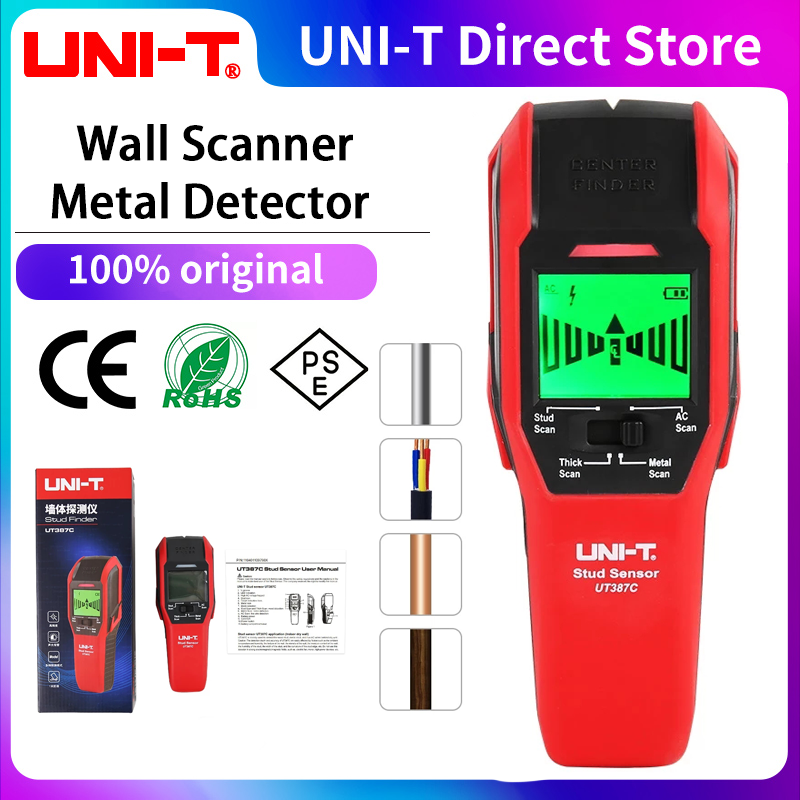 UNI-T UT387C Wandscanner, Meta – Stud Detector With Metal Ac Wire Bewertung und Preis