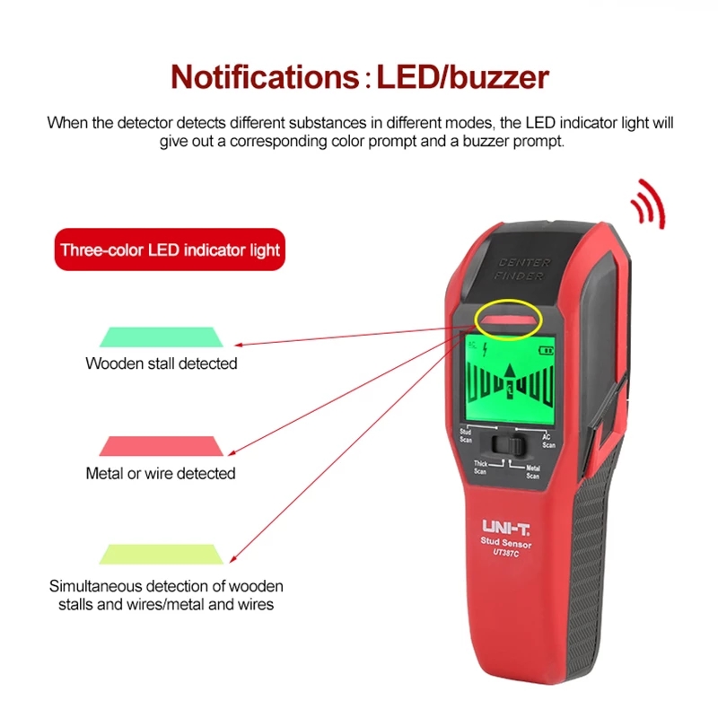 UNI-T UT387C Wandscanner, Meta – Stud Detector With Metal Ac Wire Bewertung und Preis