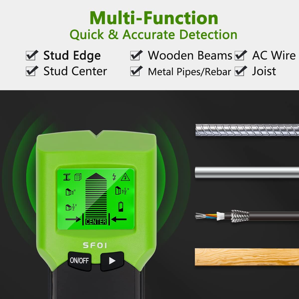 Huepar Stud Finder Wand scanne – Stud Finder Wall Scanner 5 In 1 Bewertung und Preis