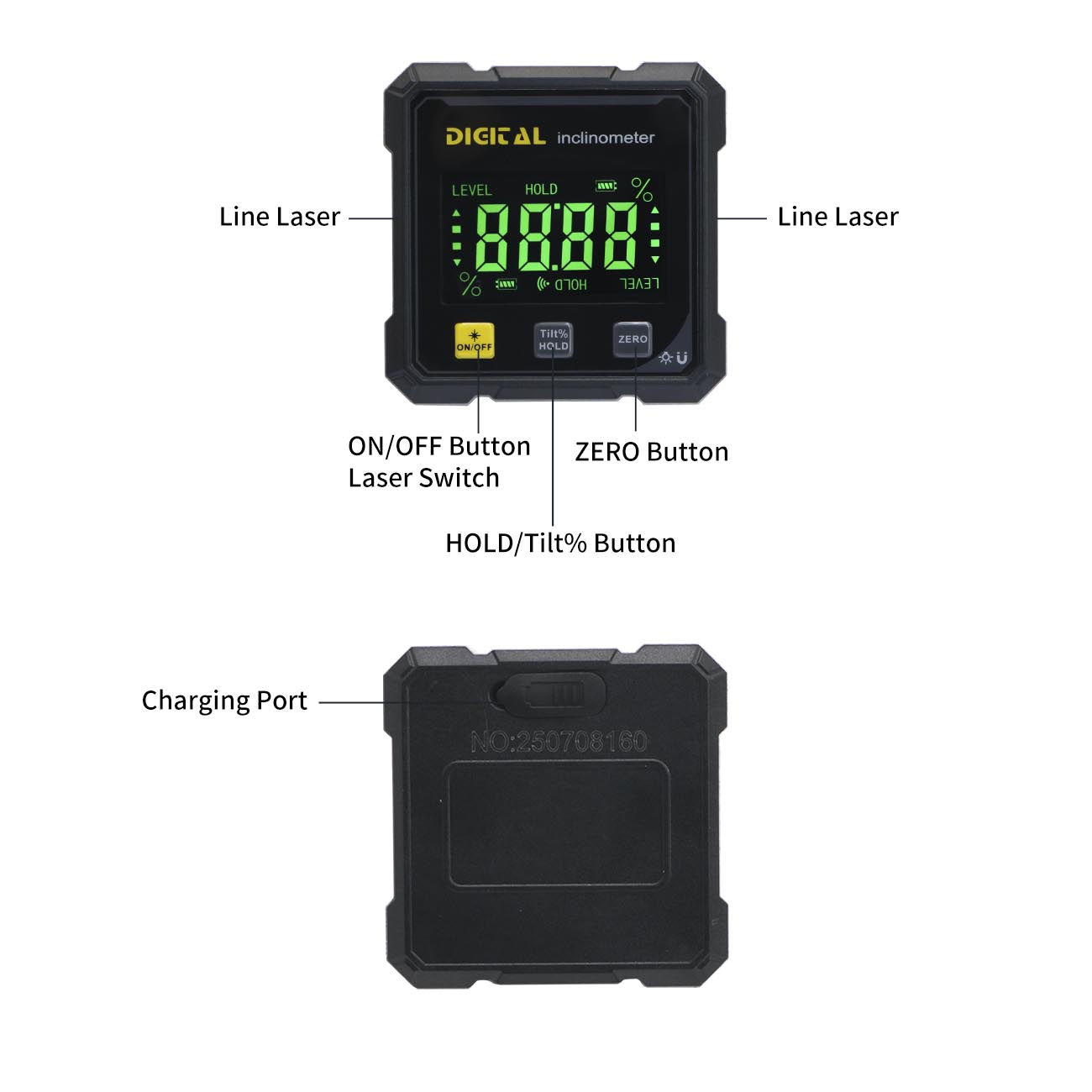 SHANHR Digitaler Winkelmesser  – Stud Finder With Laser Level Bewertung und Preis