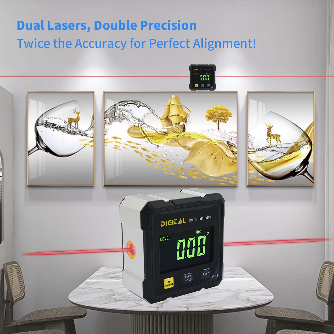 SHANHR Digitaler Winkelmesser  – Stud Finder With Laser Level Bewertung und Preis