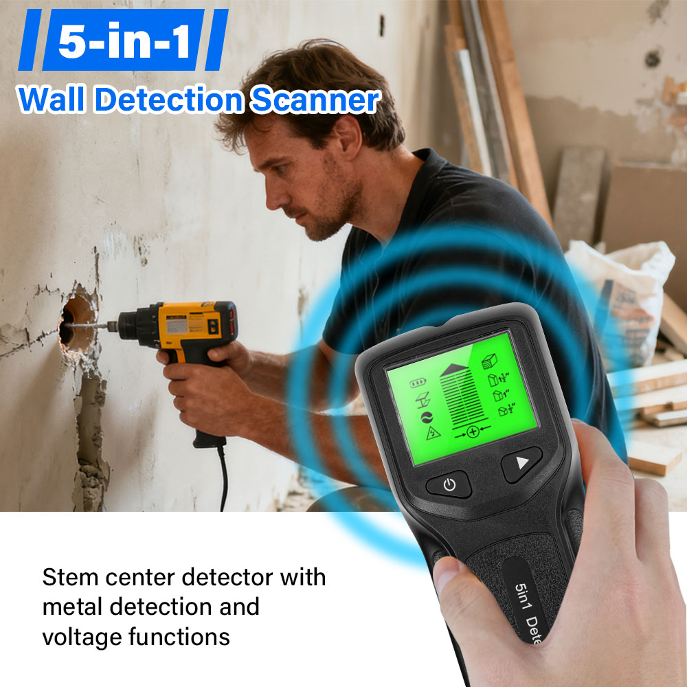 Wandscanner 5-in-1-Metalldetek – Stud Finder Wall Scanner 5 In 1 Bewertung und Preis