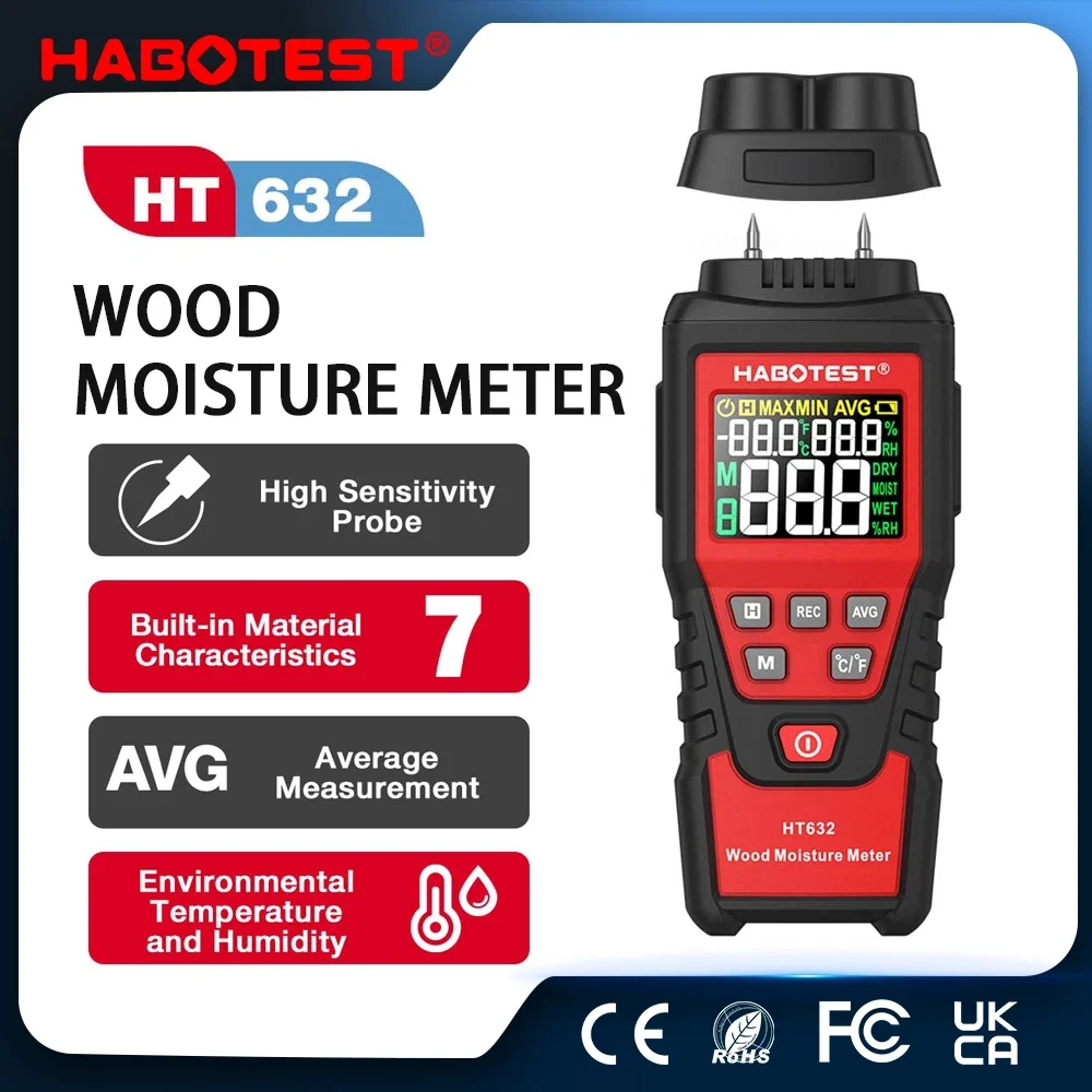 HABOTEST HT632 Digitales Feuch – Moisture Meter Wall Wood Bewertung und Preis