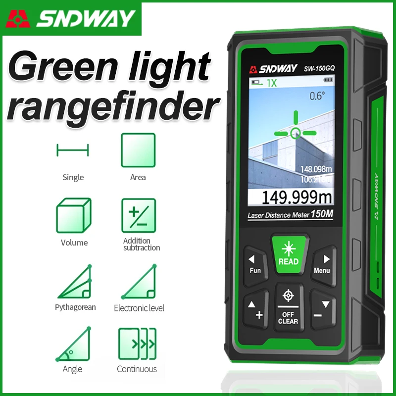 Grüner Laser-Entfernungsmesser – Stud Finder With Laser Level Bewertung und Preis