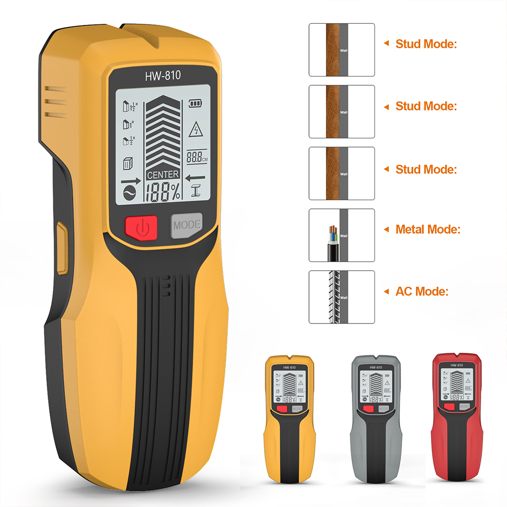 Tragbarer 6-in-1-Metalldetekto – Stud Detector With Metal Ac Wire Bewertung und Preis