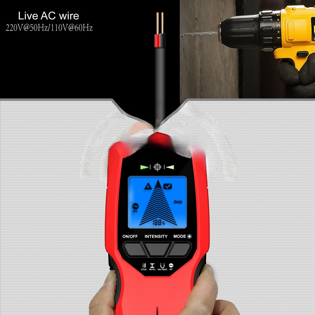 7-in-1 Wandscanner für Holz, M – Stud Detector With Metal Ac Wire Bewertung und Preis
