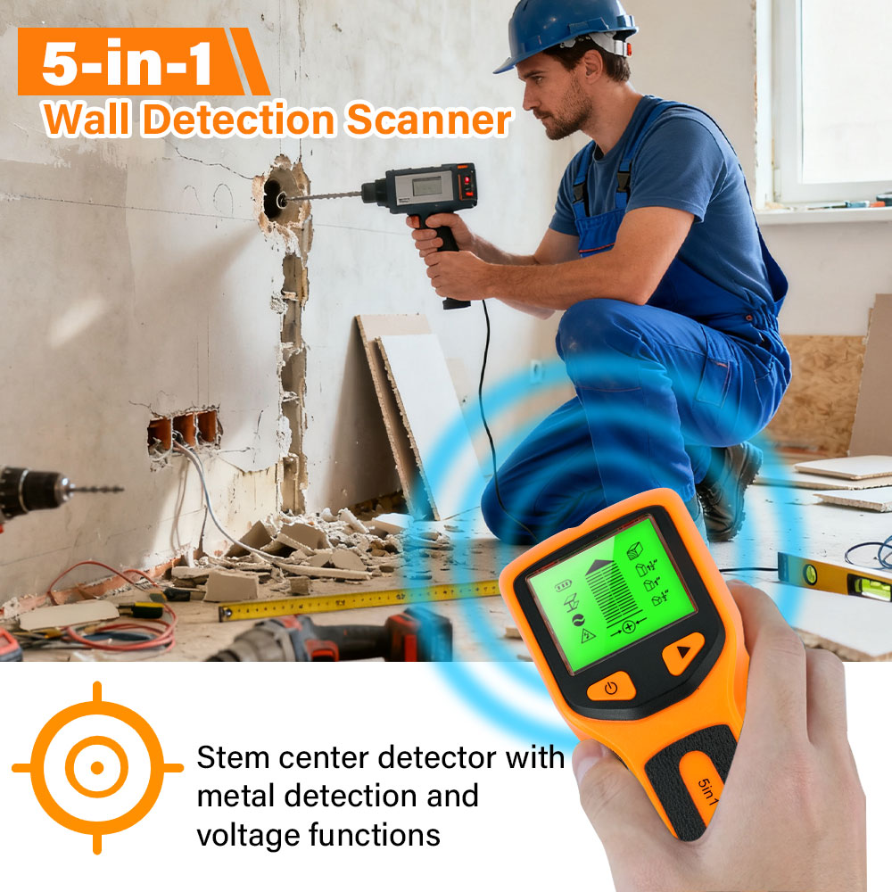 5-in-1 Wand- und Holzscanner,  – Stud Finder Wall Scanner 5 In 1 Bewertung und Preis