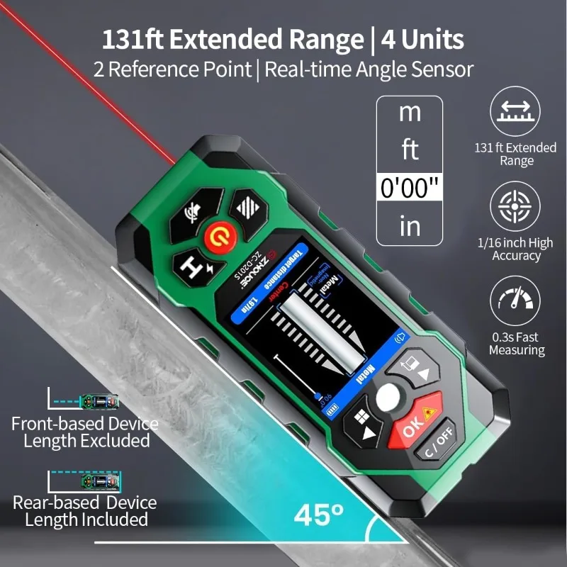 Wiederaufladbarer 10-in-1 Wand – Stud Finder With Laser Level Bewertung und Preis